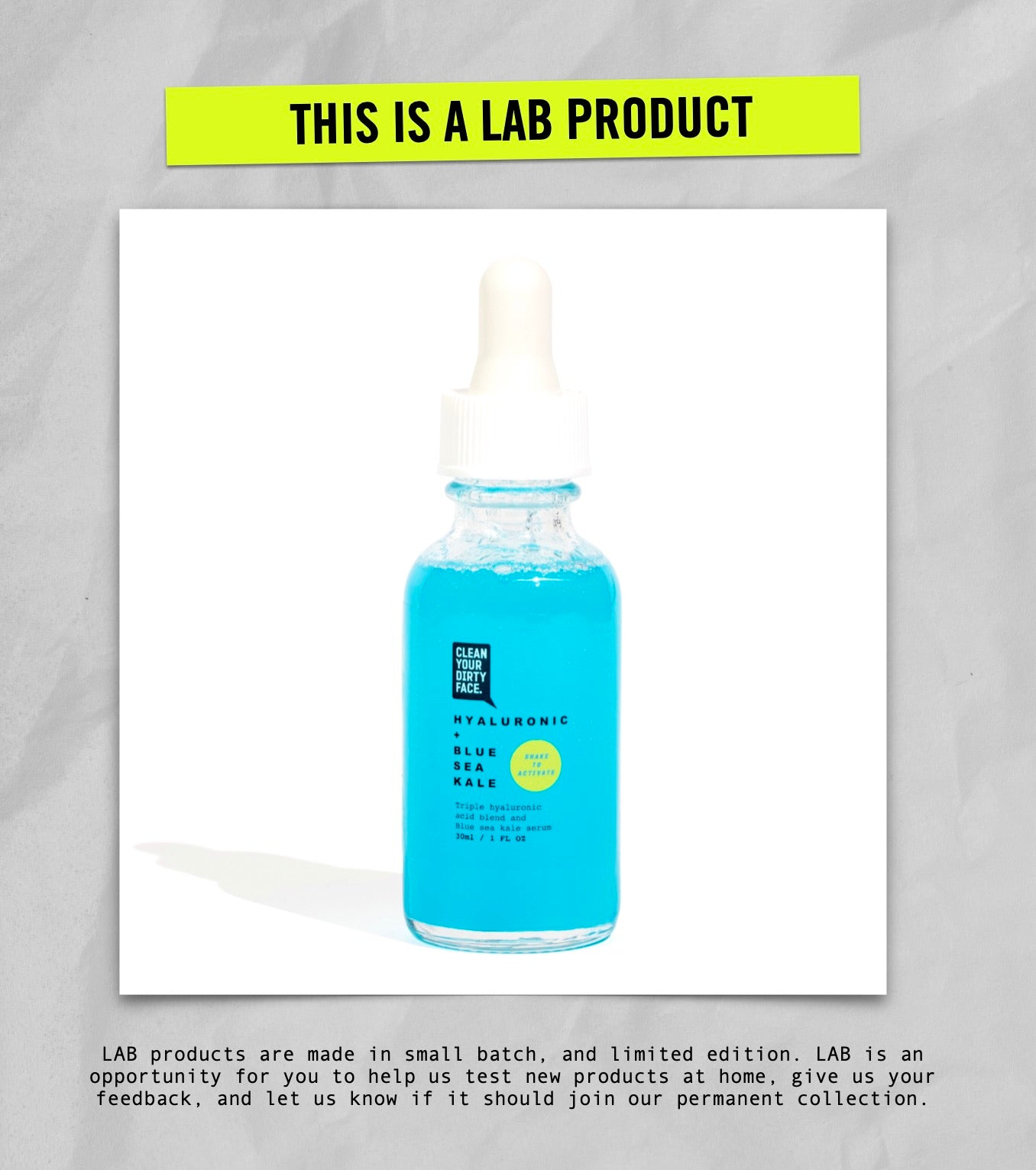 Hyaluronic + Blue Sea Kale Serum