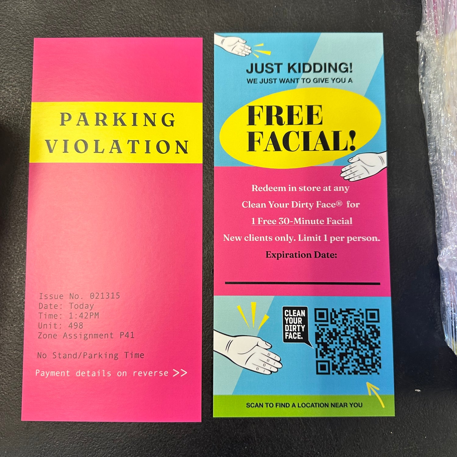 NEW! Parking Violation Cards