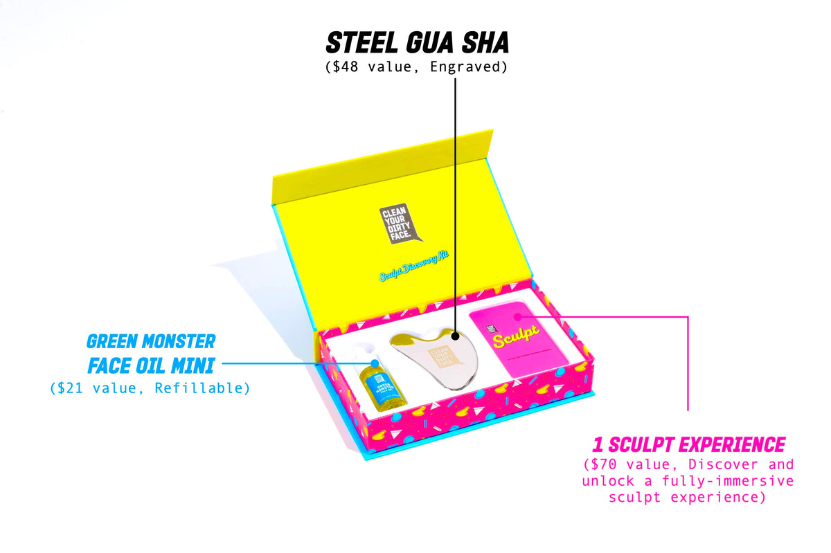 Sculpt Discovery Kit – Clean Your Dirty Face