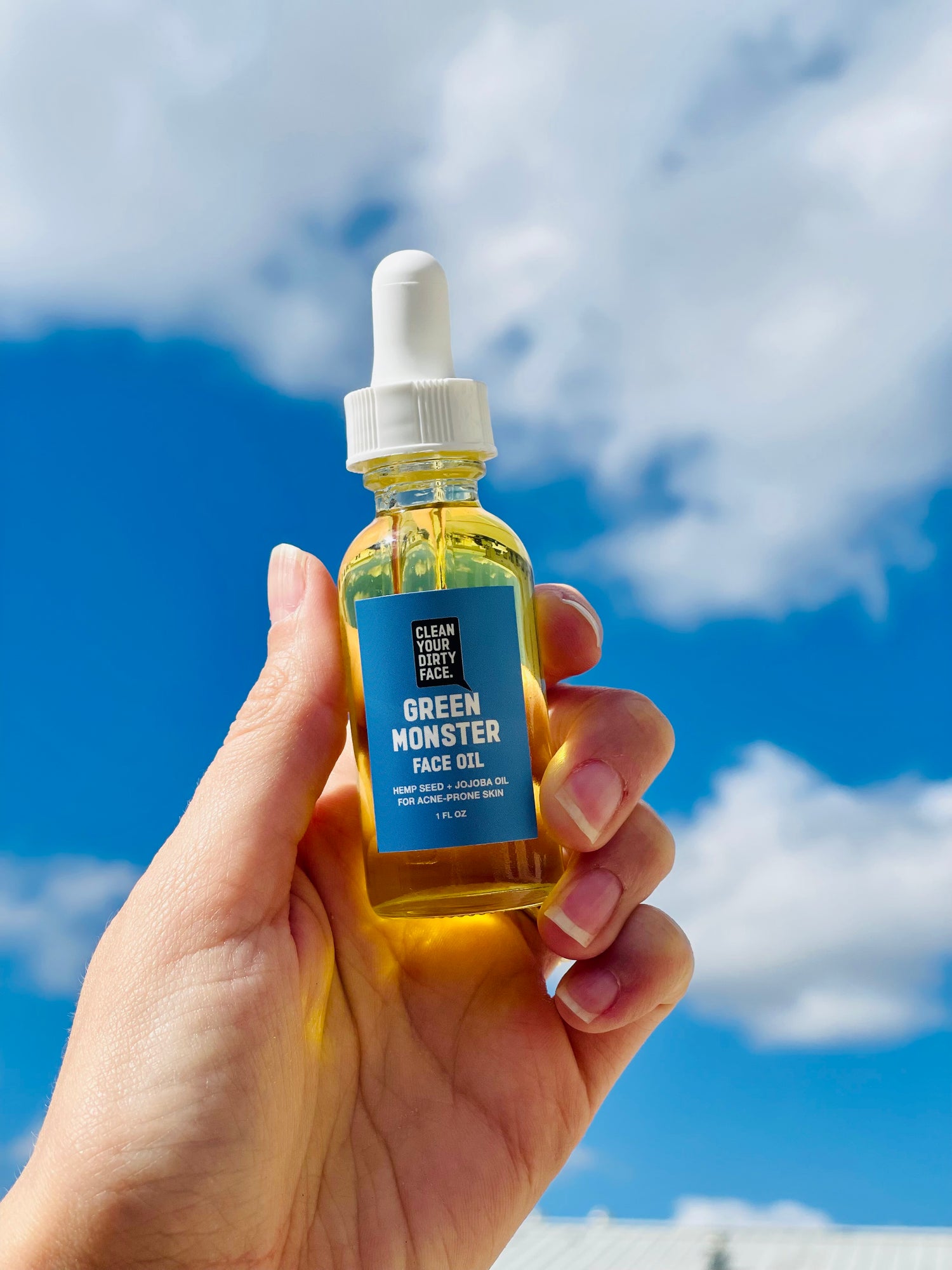 Green Monster Face Oil