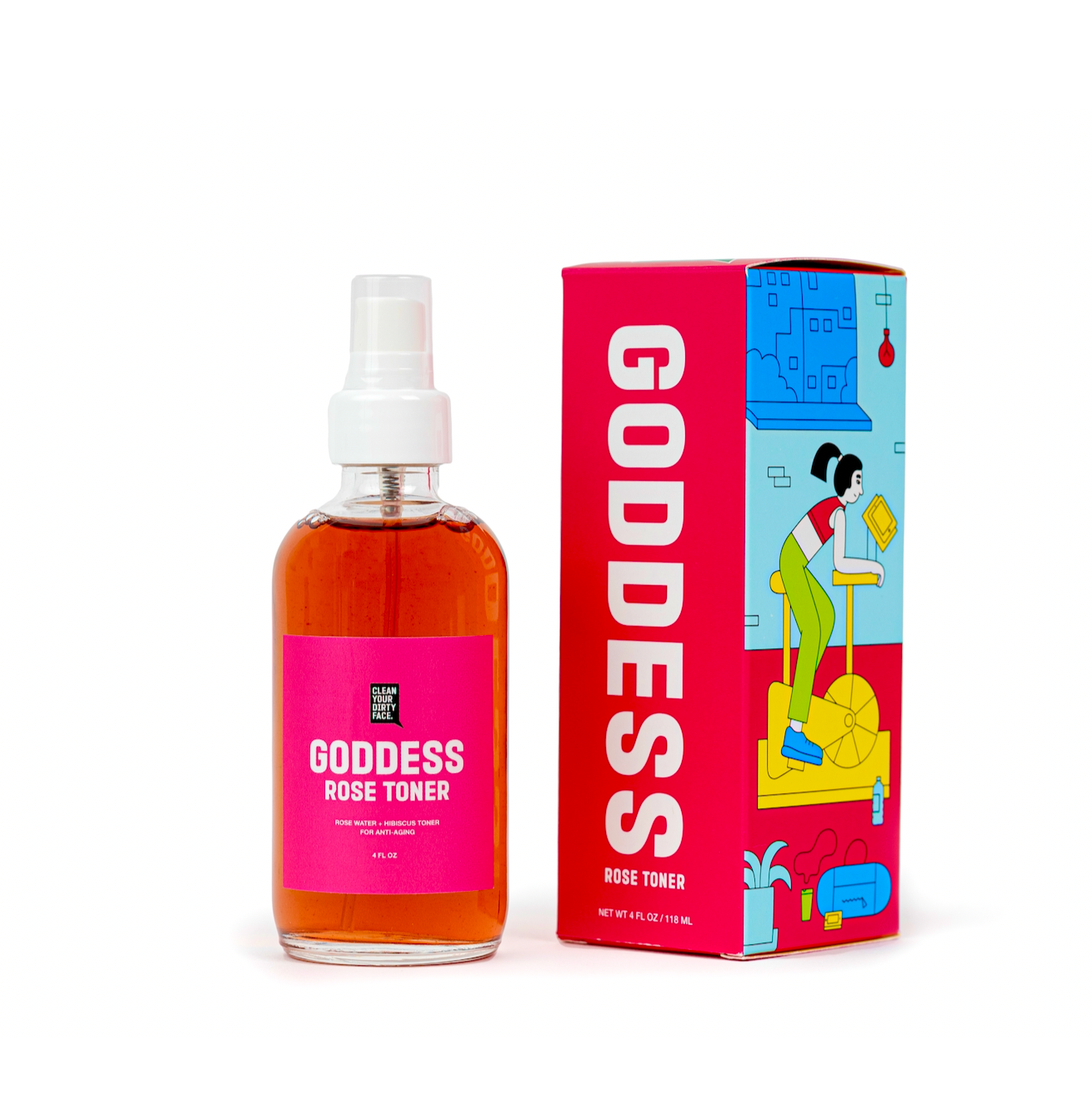 Goddess Rose Toner – Clean Your Dirty Face
