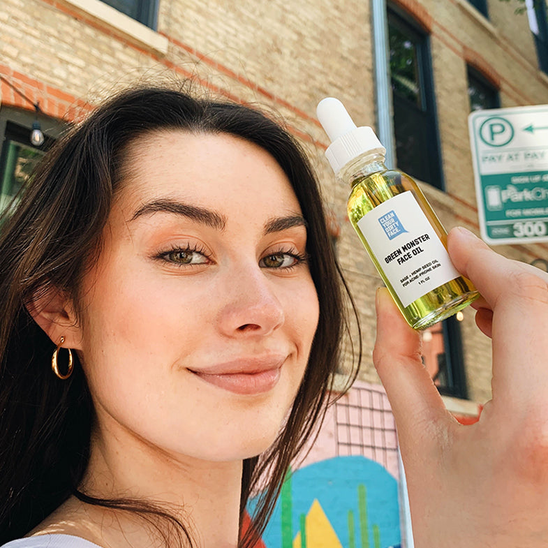 Green Monster Face Oil