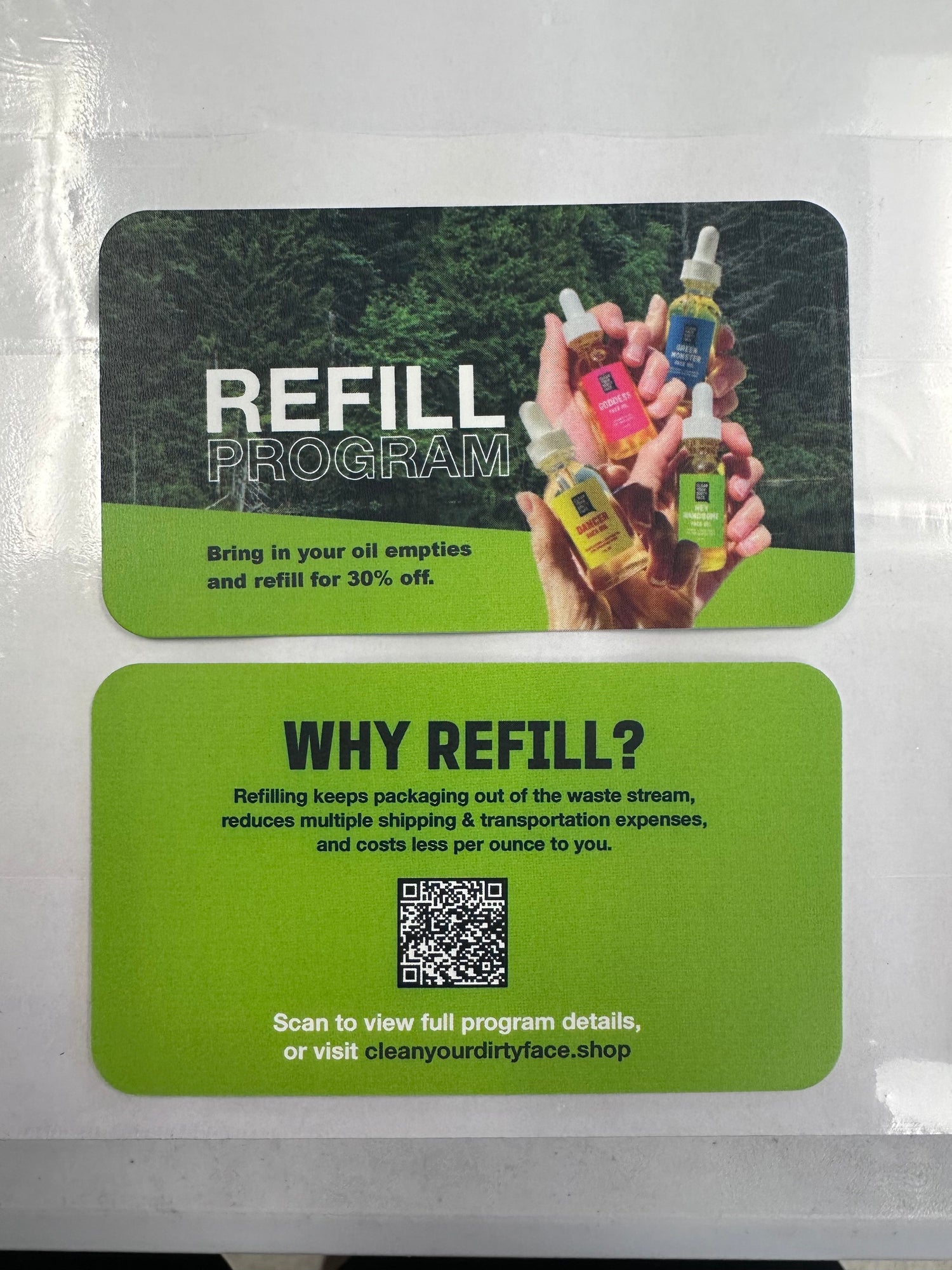 Assorted Marketing Cards