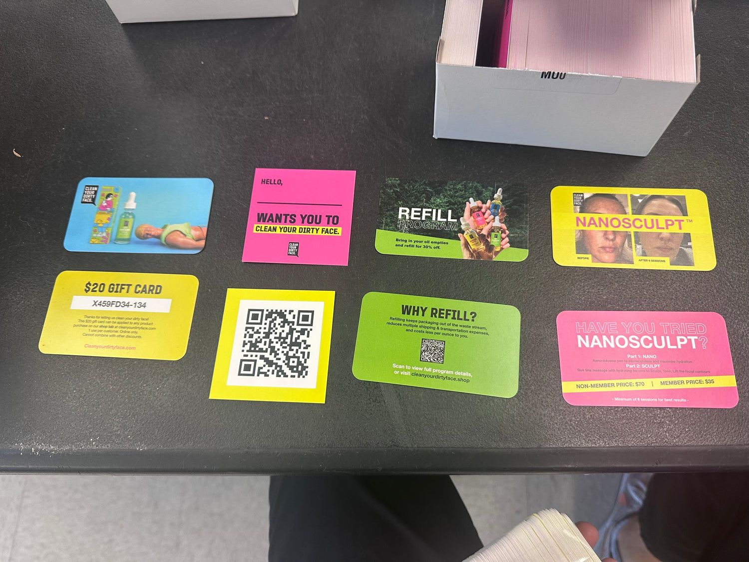 Assorted Marketing Cards