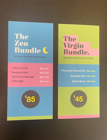 Virgin and Zen Bundle Combo Cards (bulk)