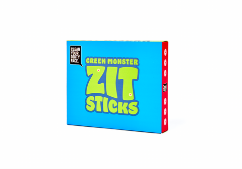 Green Monster Zit Sticks