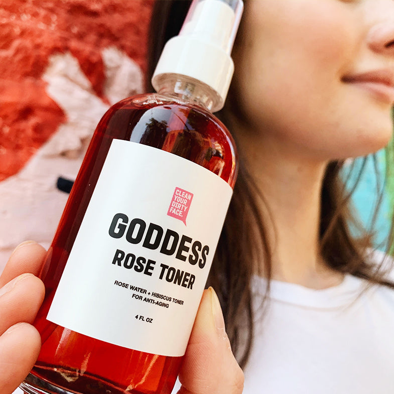 Goddess Rose Toner – Clean Your Dirty Face
